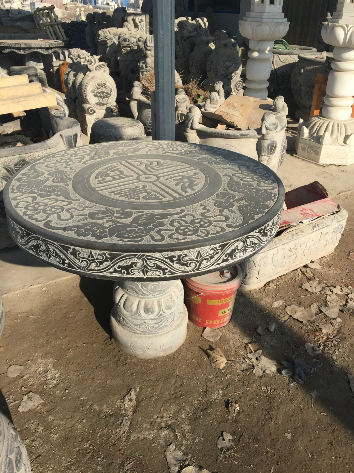 石雕藝術，定制生活 大理石園林景觀與藝術擺件的完美融合